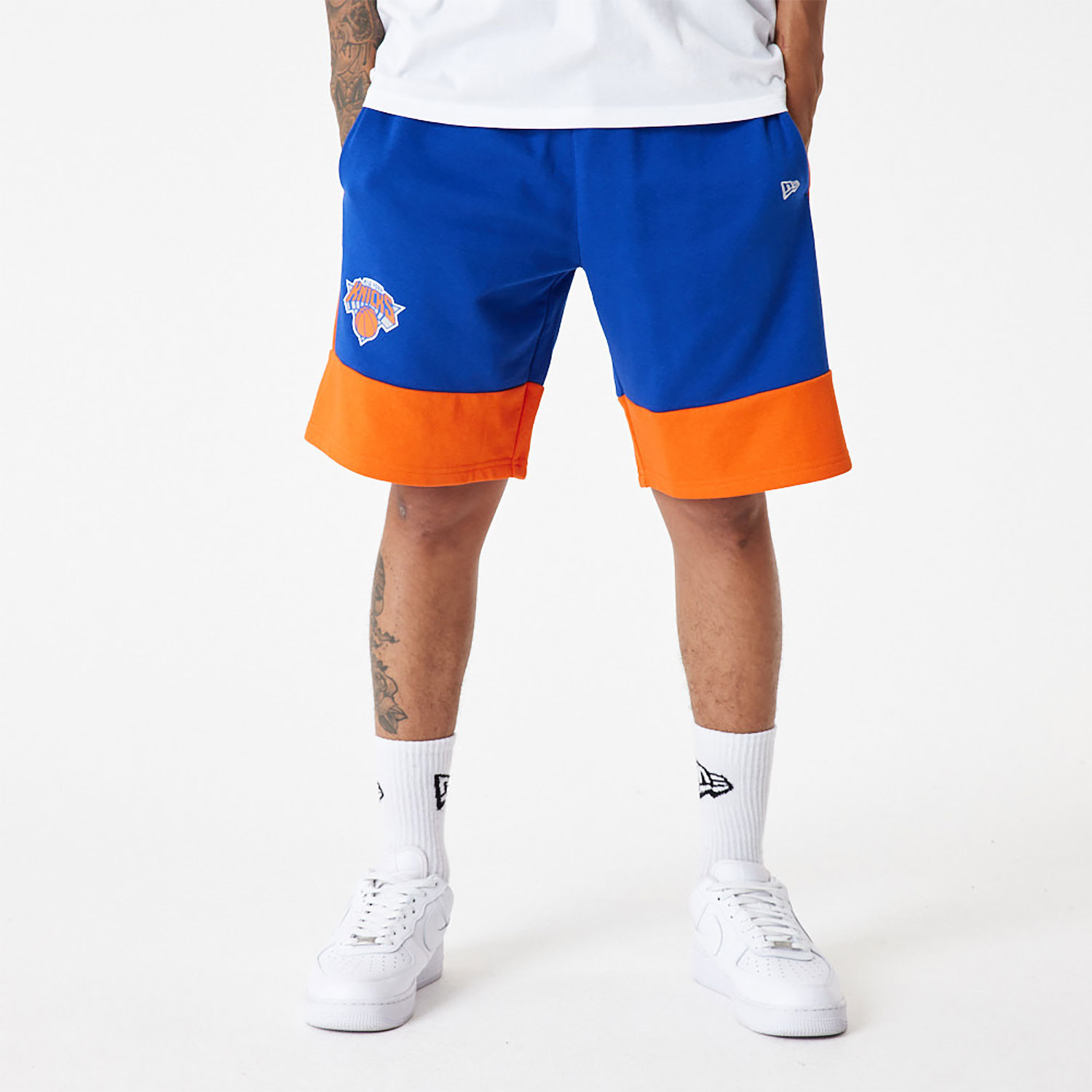 NBA Colour Block New York Knicks Shorts