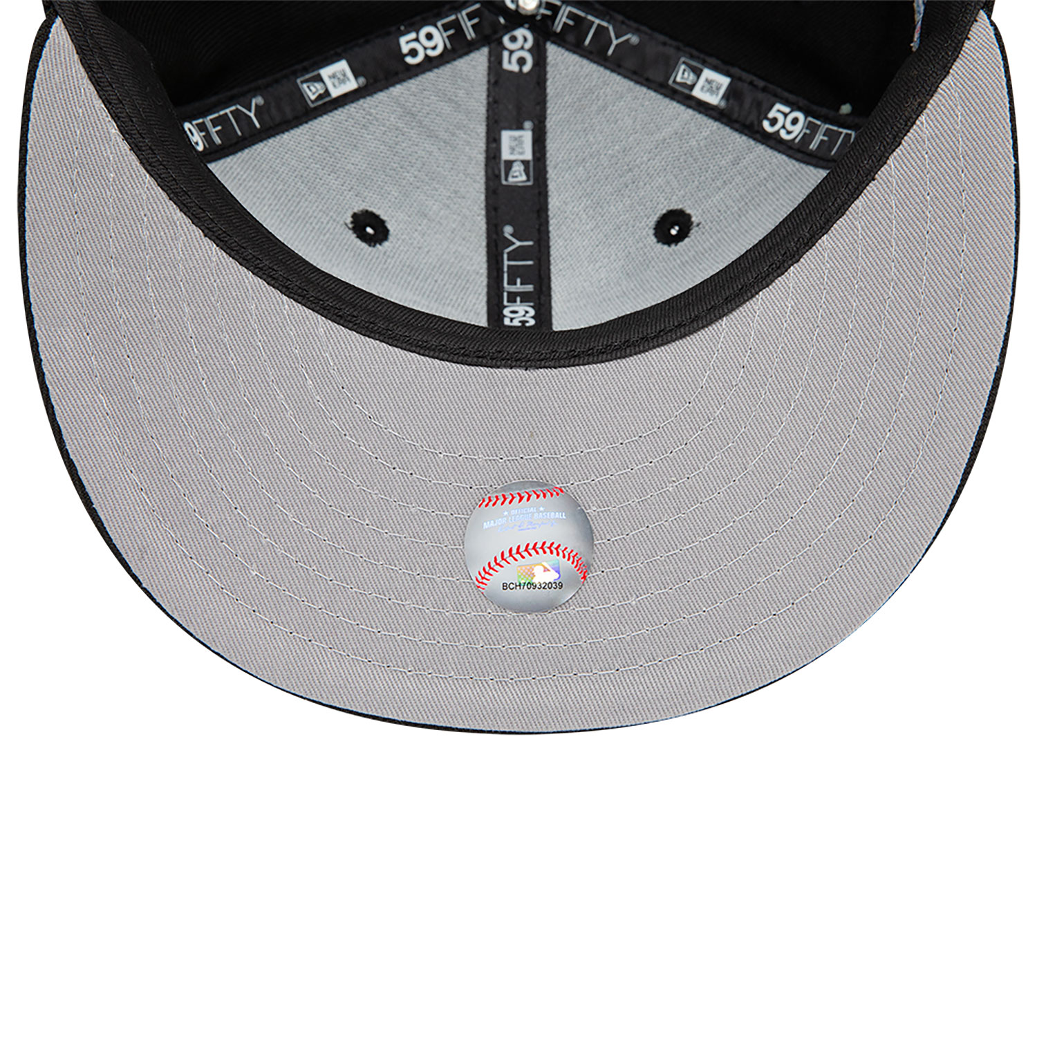Anaheim Angels Black 59FIFTY Fitted Cap