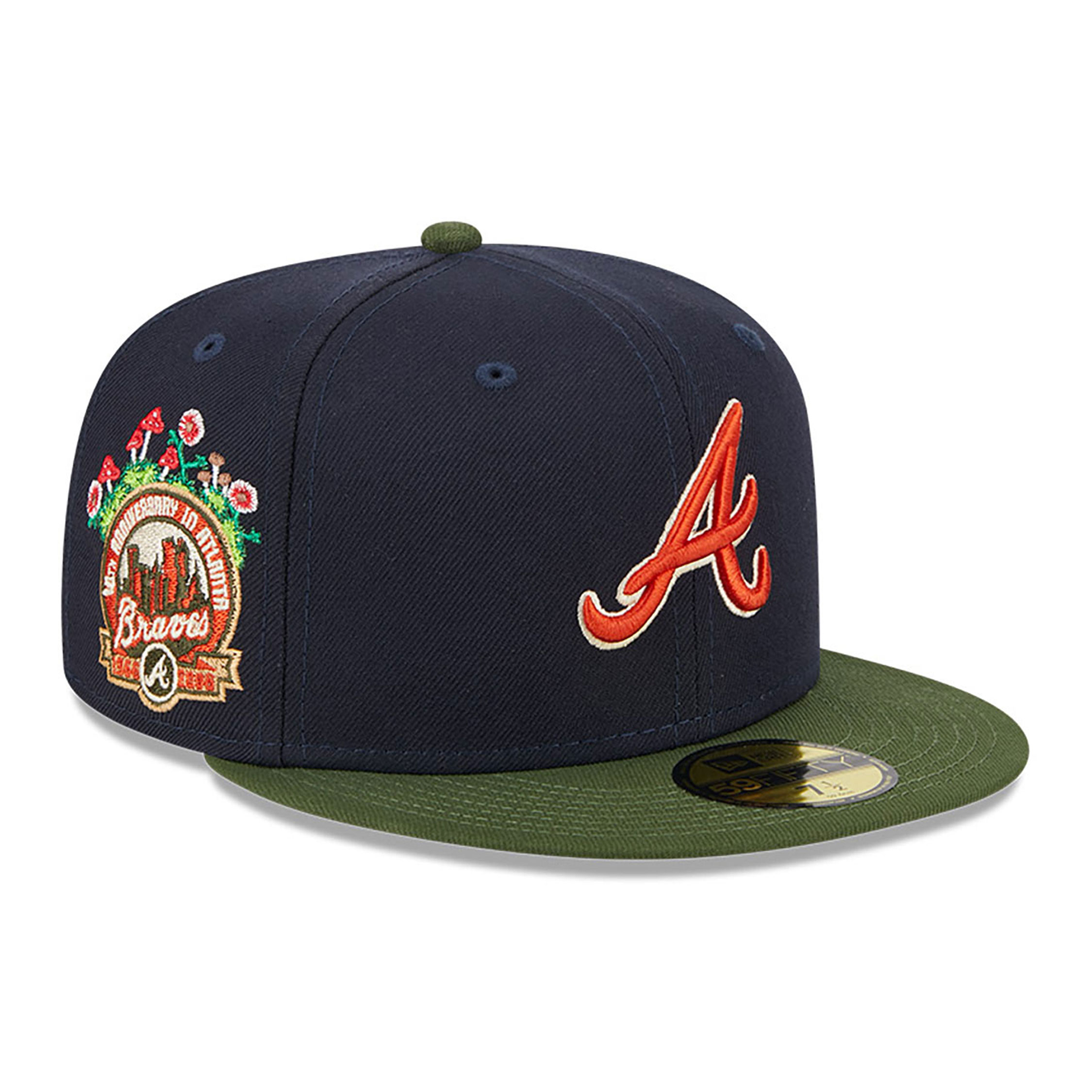 Sprouted Atlanta Braves 59FIFTY Fitted Cap D02_42 | New Era Cap UK
