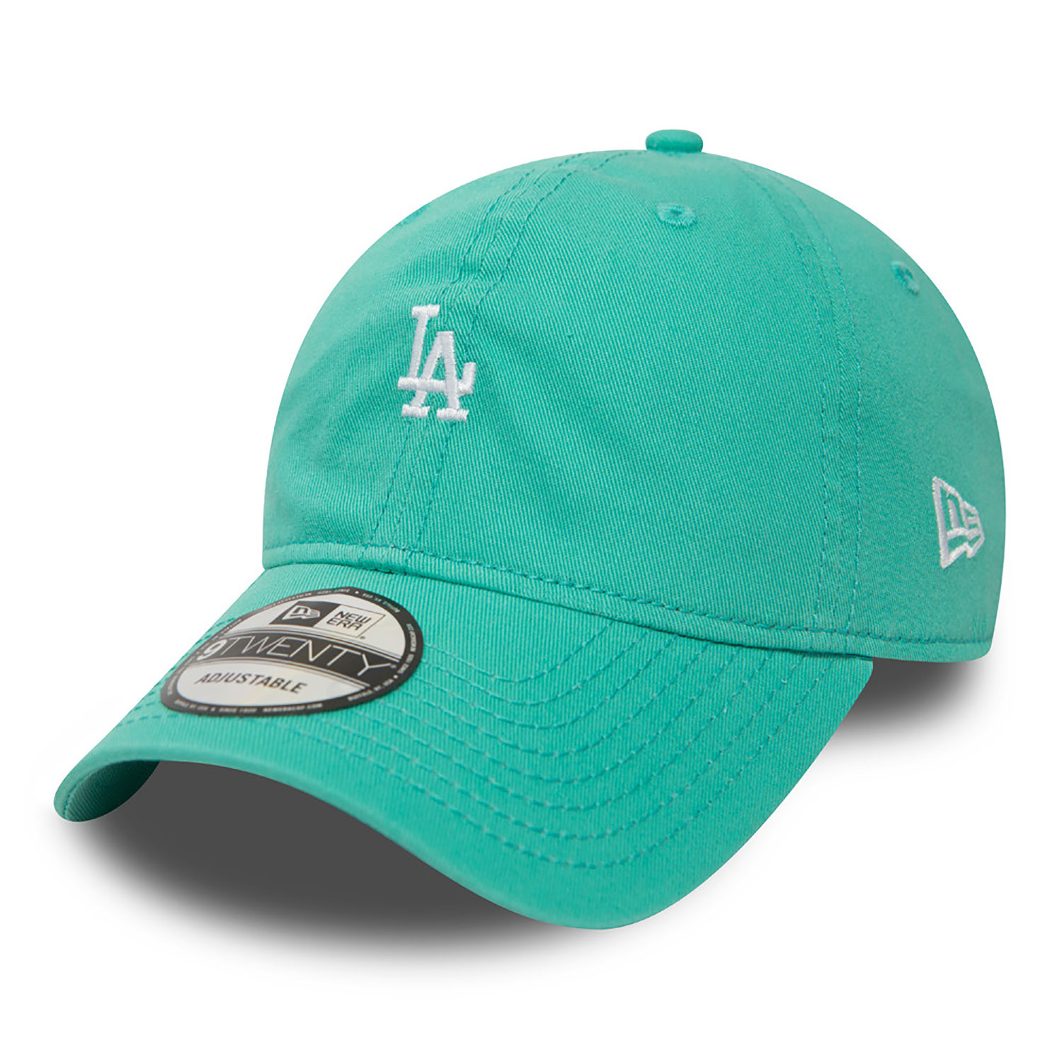 LA Dodgers Micro Logo Pastel Turquoise 9TWENTY Adjustable Cap