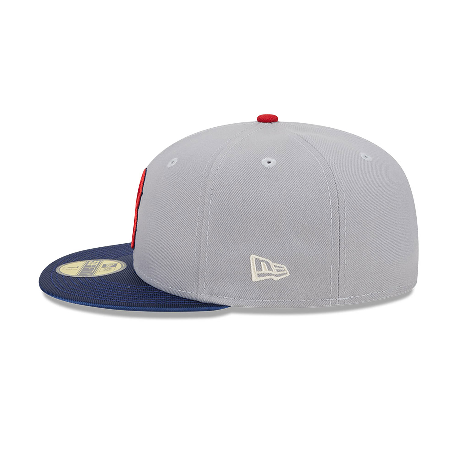 Boston Red Sox Team Shimmer Grey 59FIFTY Fitted Cap
