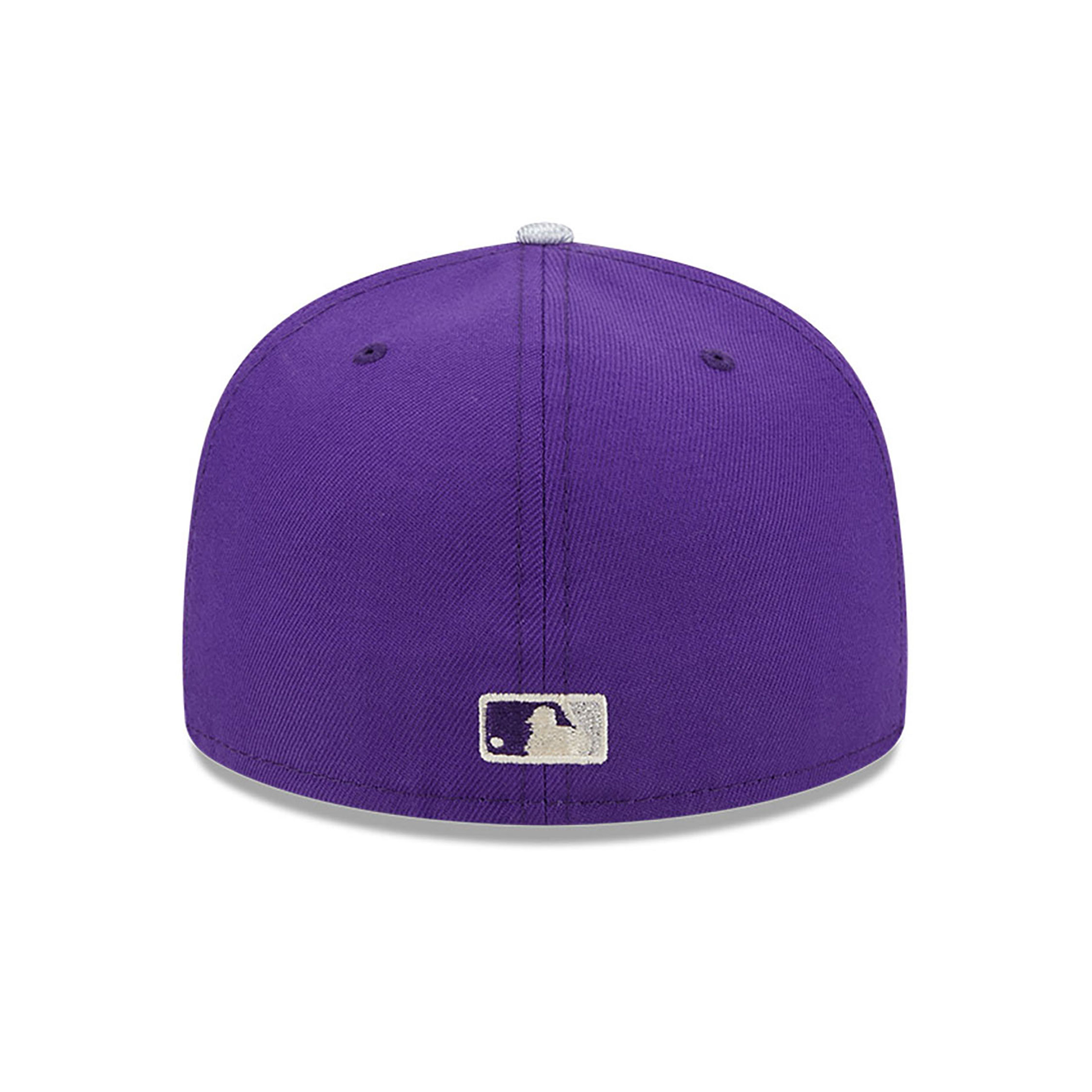 Colorado Rockies Team Shimmer Purple 59FIFTY Fitted Cap