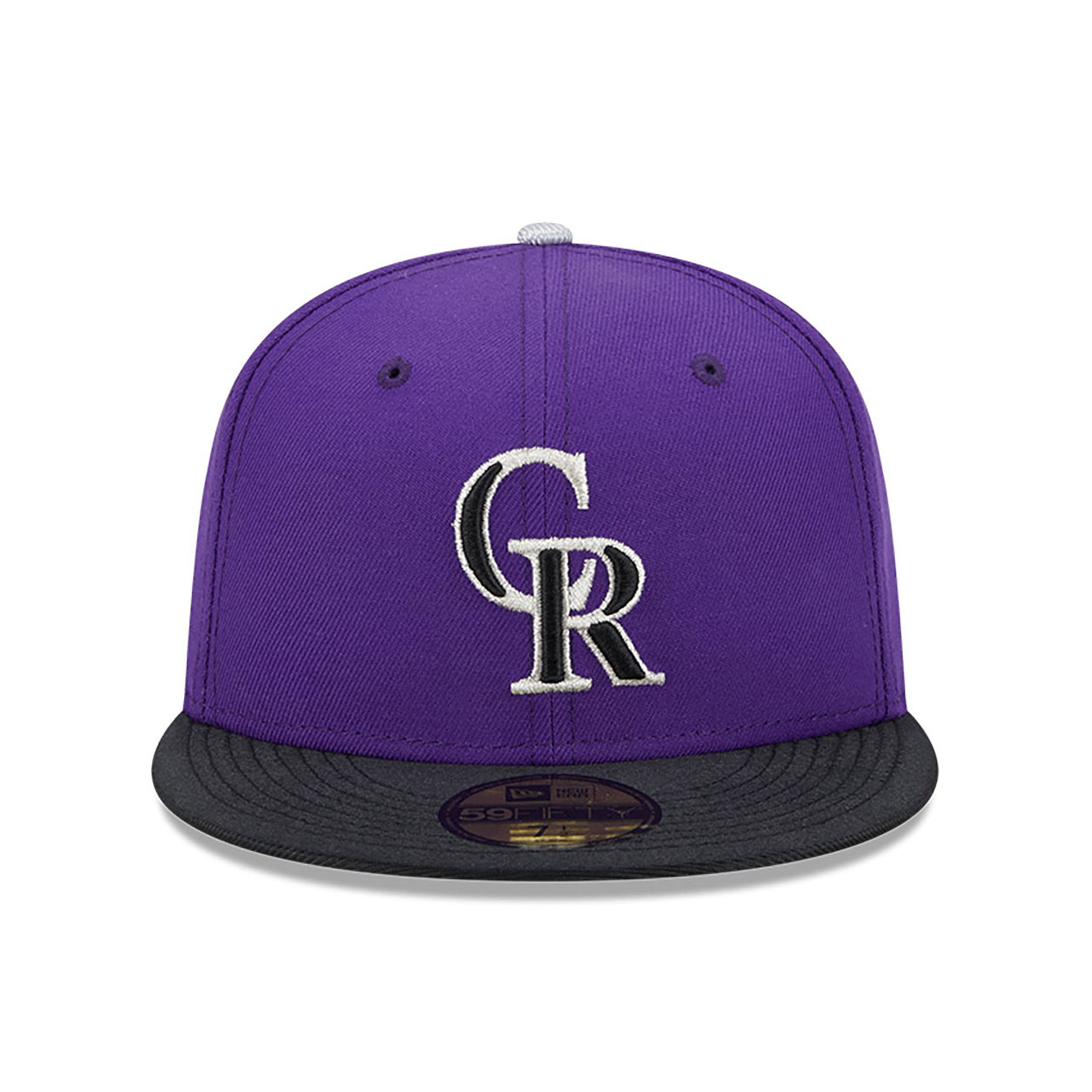 Colorado Rockies Team Shimmer Purple 59FIFTY Fitted Cap