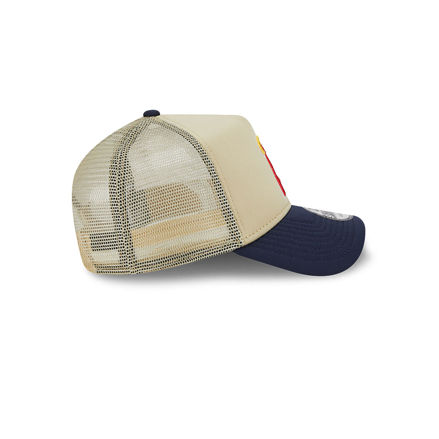 California Angels All Day Beige 9FORTY A-Frame Trucker Cap
