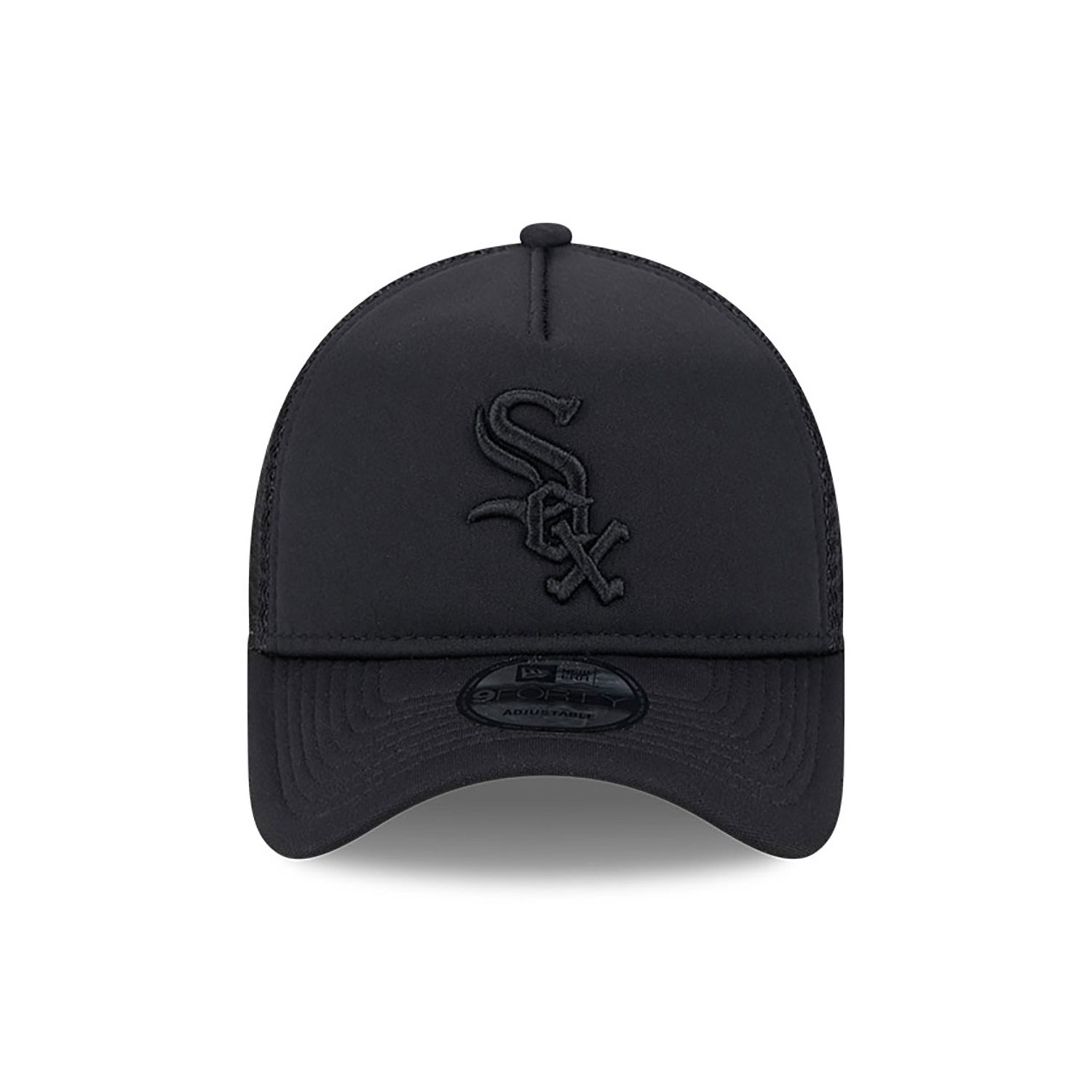 Chicago White Sox All Day Black 9FORTY A-Frame Trucker Cap