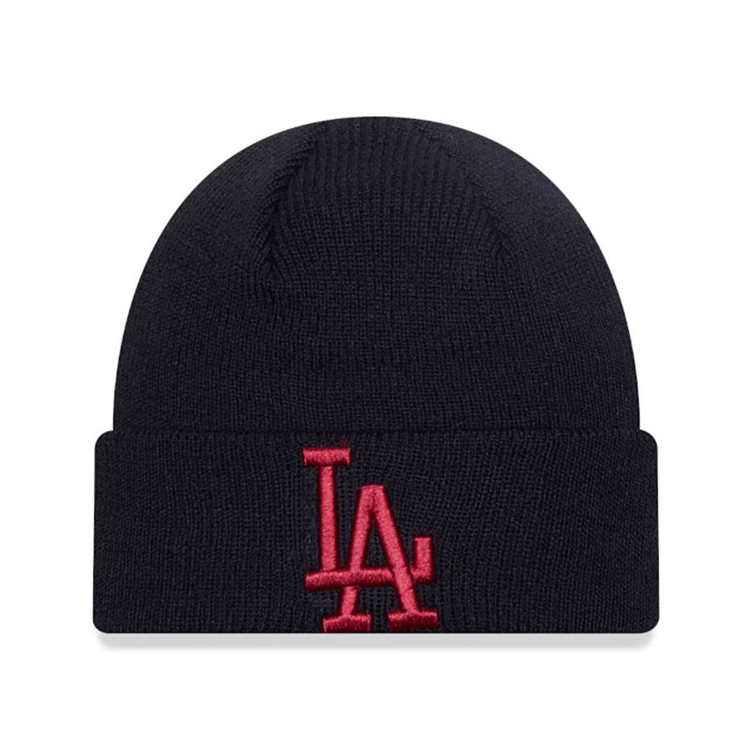 newera La Dodgers Infant League Essential Black Cuff Knit Beanie Hat Unisex