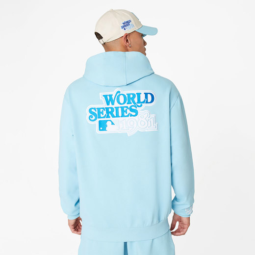 Blauer LA Dodgers World Series Patch Oversized Hoodie