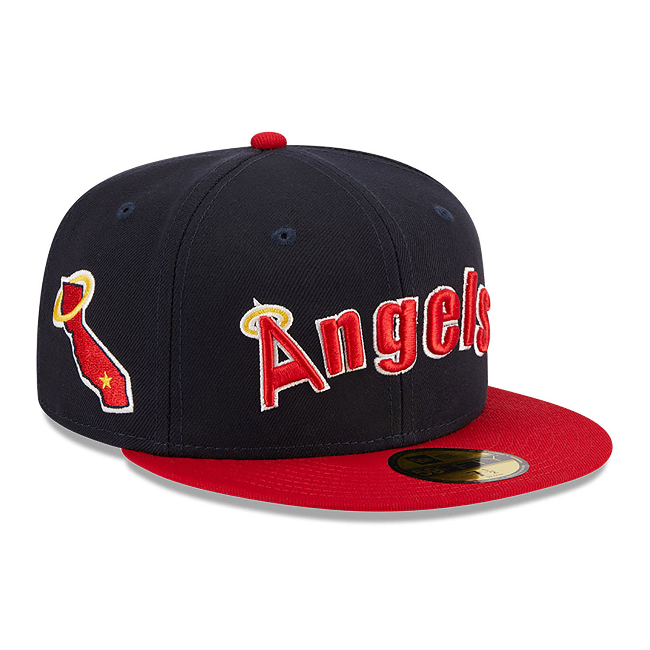 California Angels Retro Script Navy 59FIFTY Fitted Cap