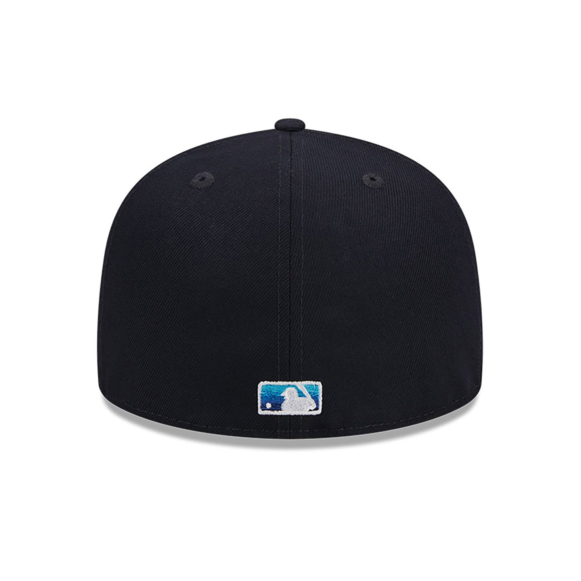 Atlanta Braves Gradient Navy 59FIFTY Fitted Cap