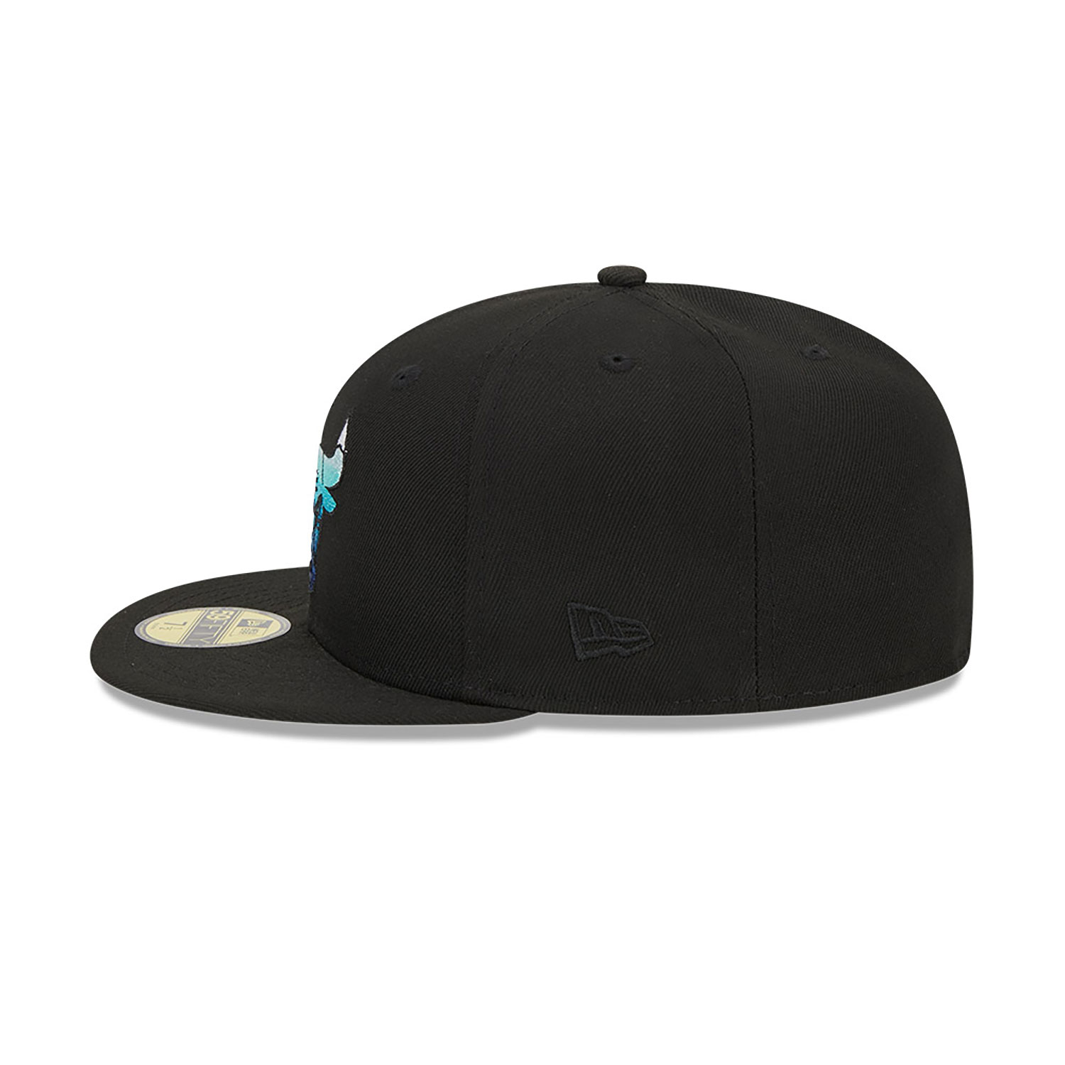 Chicago Bulls Gradient Black 59FIFTY Fitted Cap