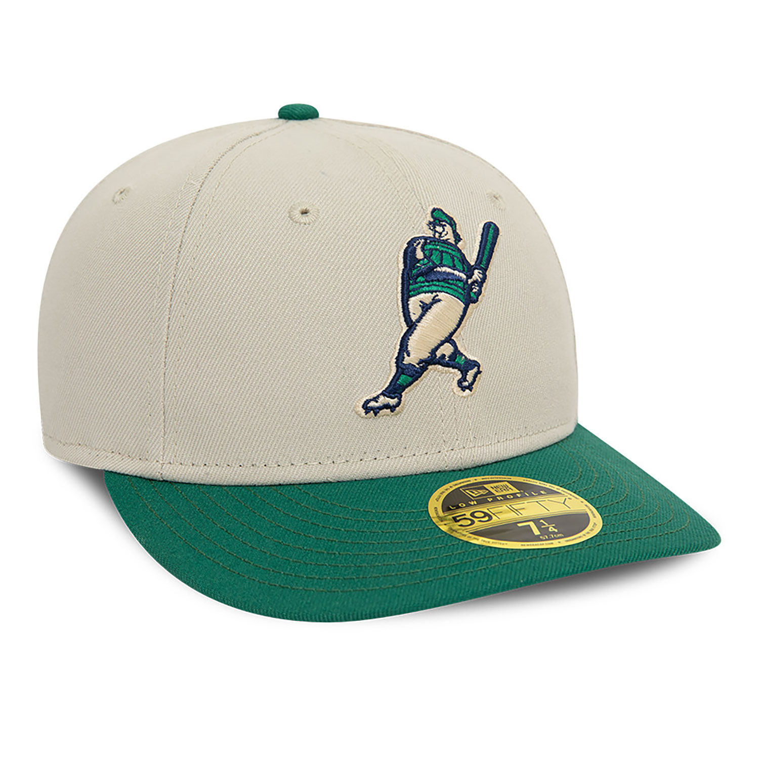 Milwaukee Brewers Mascot Beige 59FIFTY Low Profile Cap