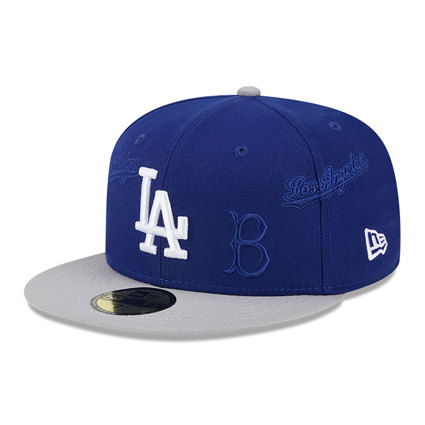 Multi Logo LA Dodgers 59FIFTY Fitted Cap | New Era Cap UK