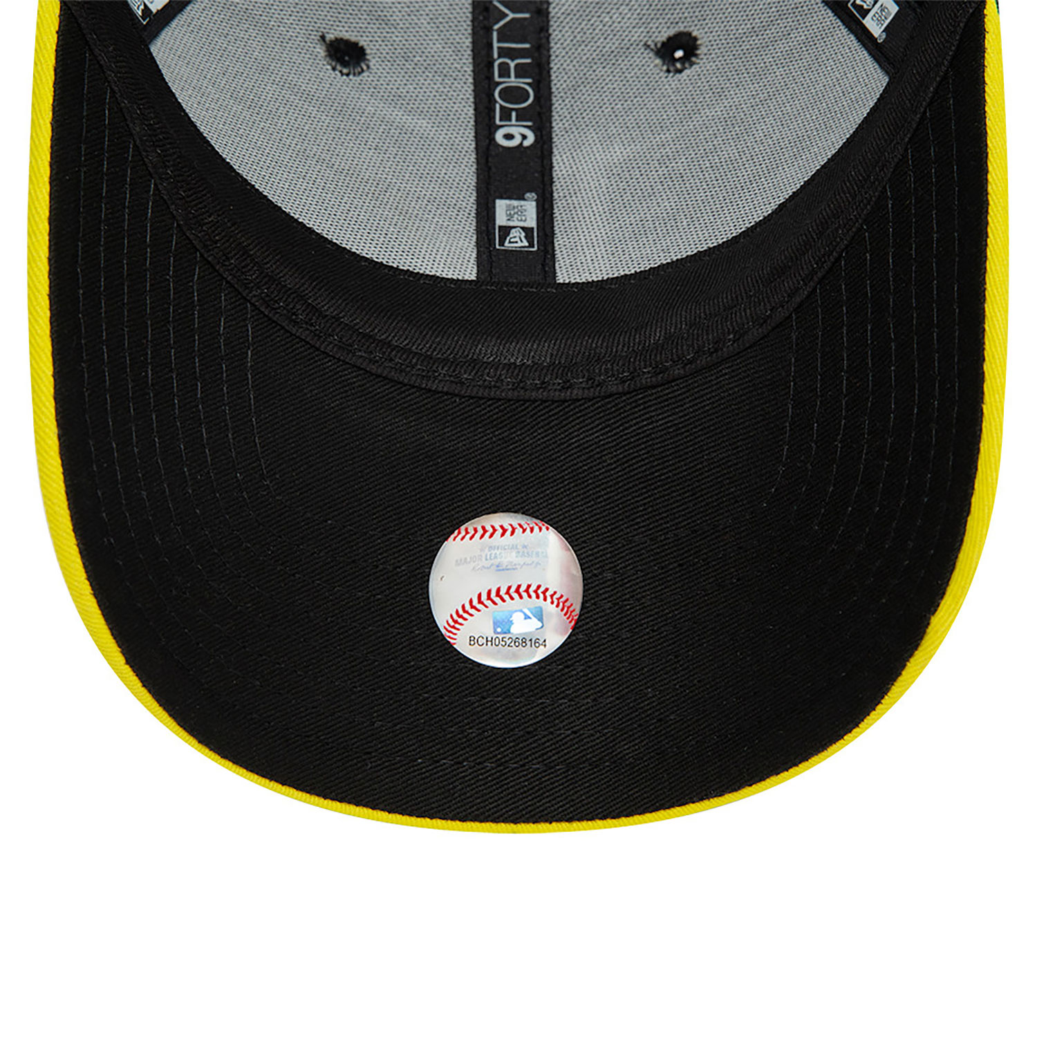 LA Dodgers MLB Flame Visor Black 9FORTY Adjustable Cap