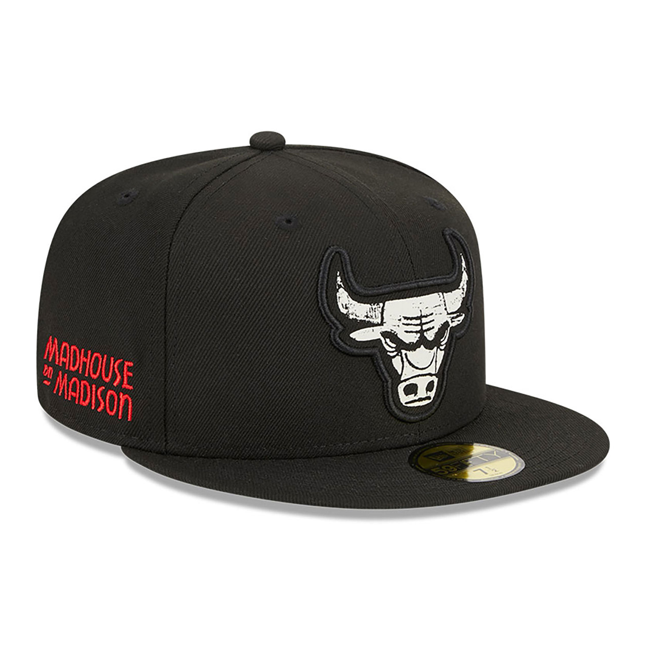 Chicago Bulls NBA City Edition Black 59FIFTY Fitted Cap