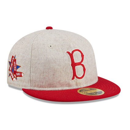 Melton Wool Boston Red Sox Retro Crown 59FIFTY Fitted Cap | New Era Cap UK