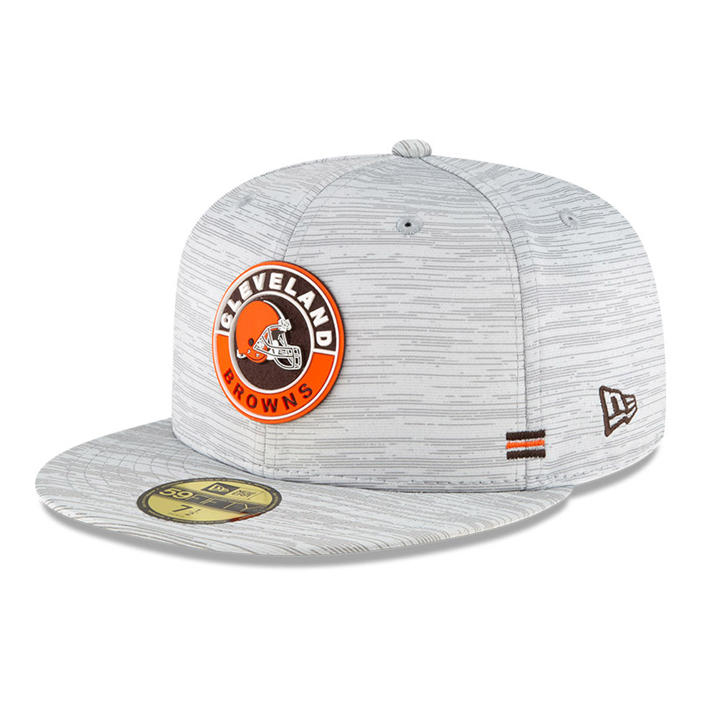 Cleveland Browns Sideline Grey 59FIFTY Cap
