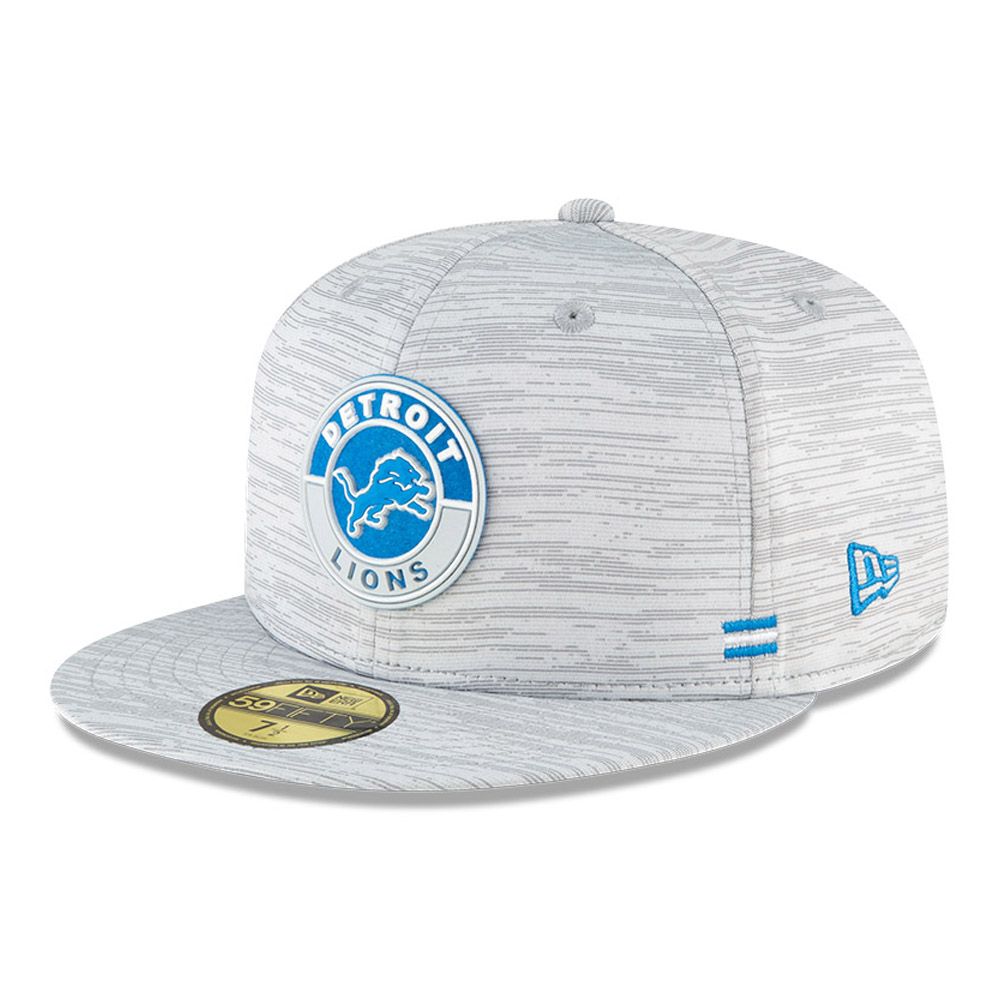 Detroit Lions Sideline Grey 59FIFTY Cap
