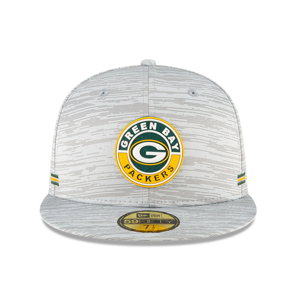 Green Bay Packers Sideline Grey 59FIFTY Cap