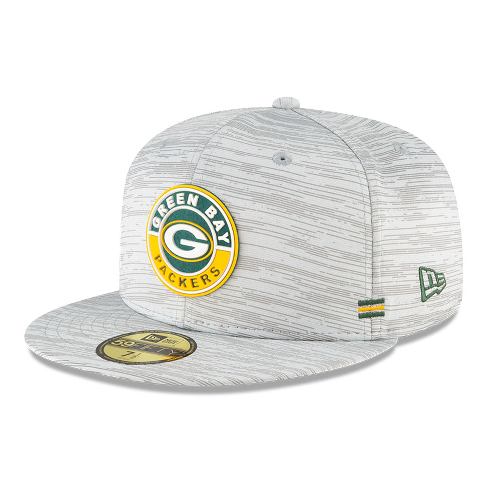 Green Bay Packers Sideline Grey 59FIFTY Cap