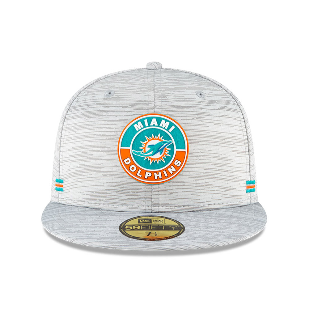 Miami Dolphins Sideline Grey 59FIFTY Cap