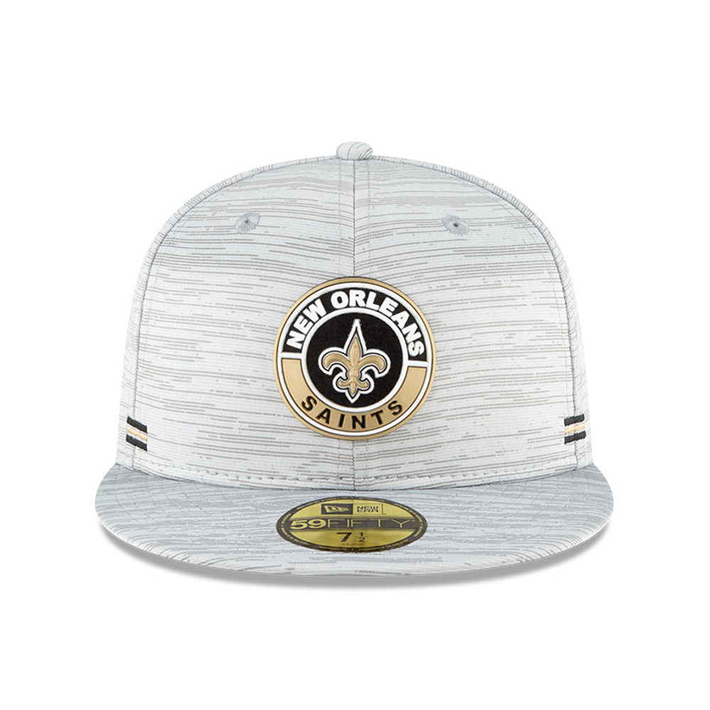 New Orleans Saints Sideline Grey 59FIFTY Cap