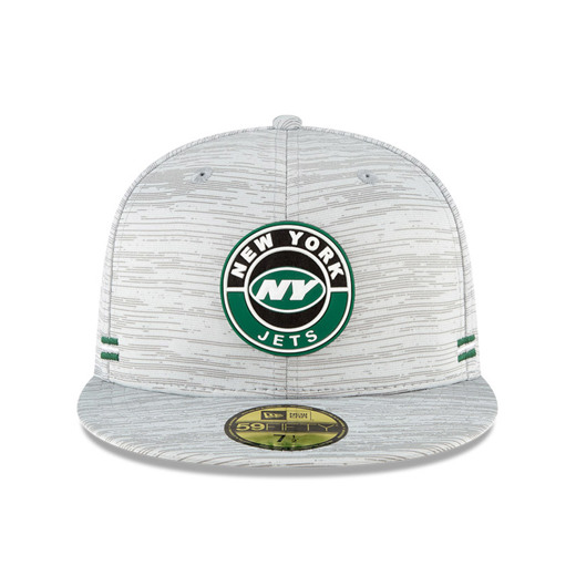 New York Jets Sideline Grey 59FIFTY Cap