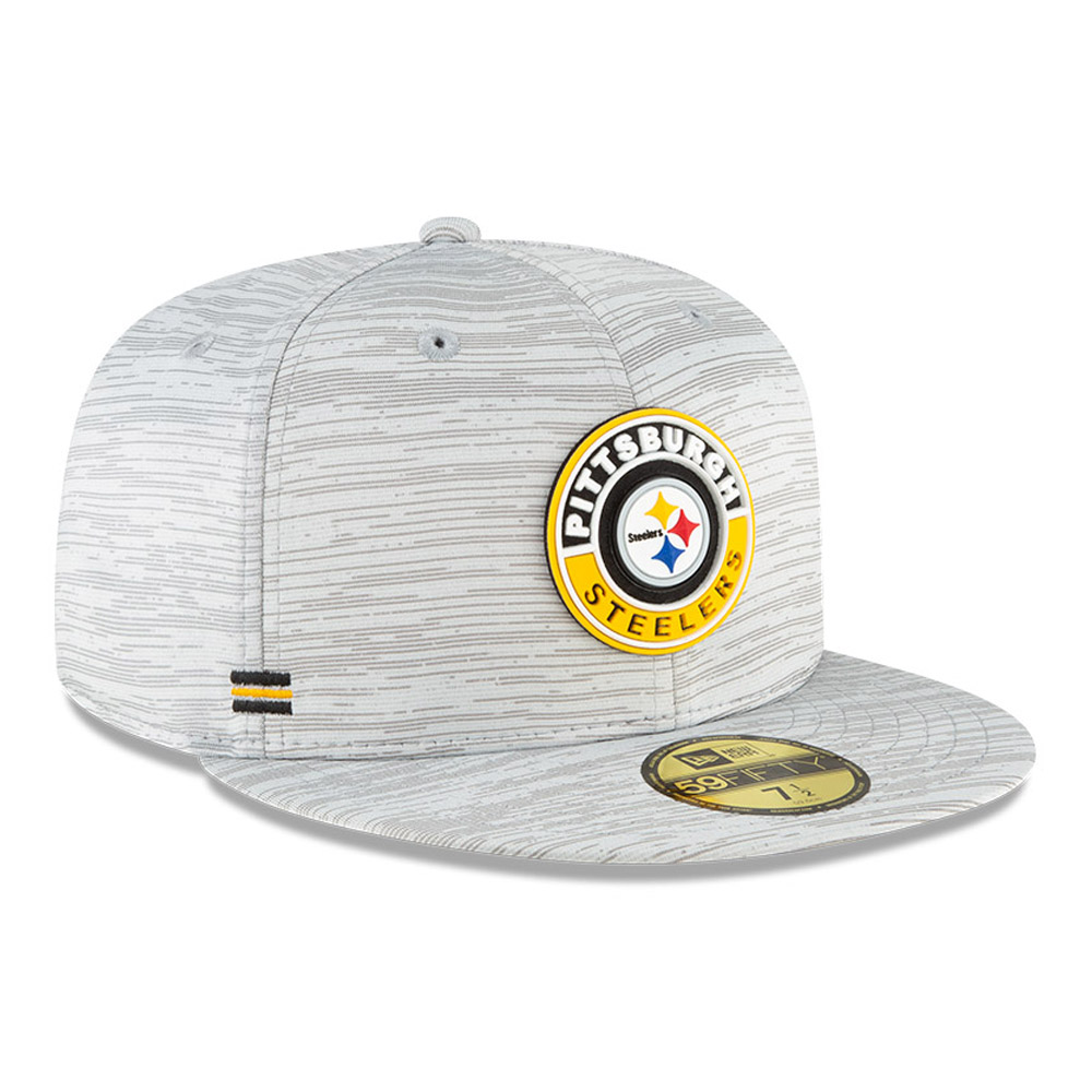 Pittsburgh Steelers Sideline Grey 59FIFTY Cap