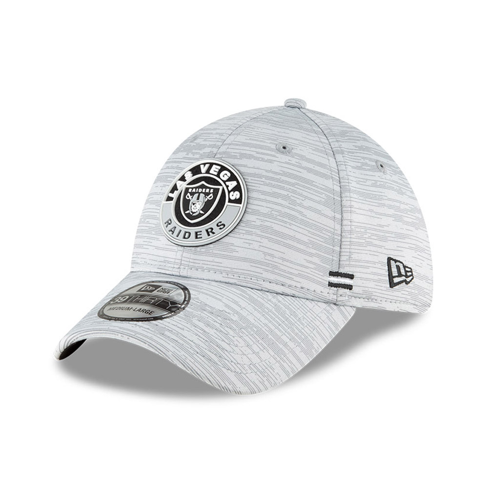 Official New Era Oakland Raiders On-Field Sideline Road 39THIRTY Cap ...
