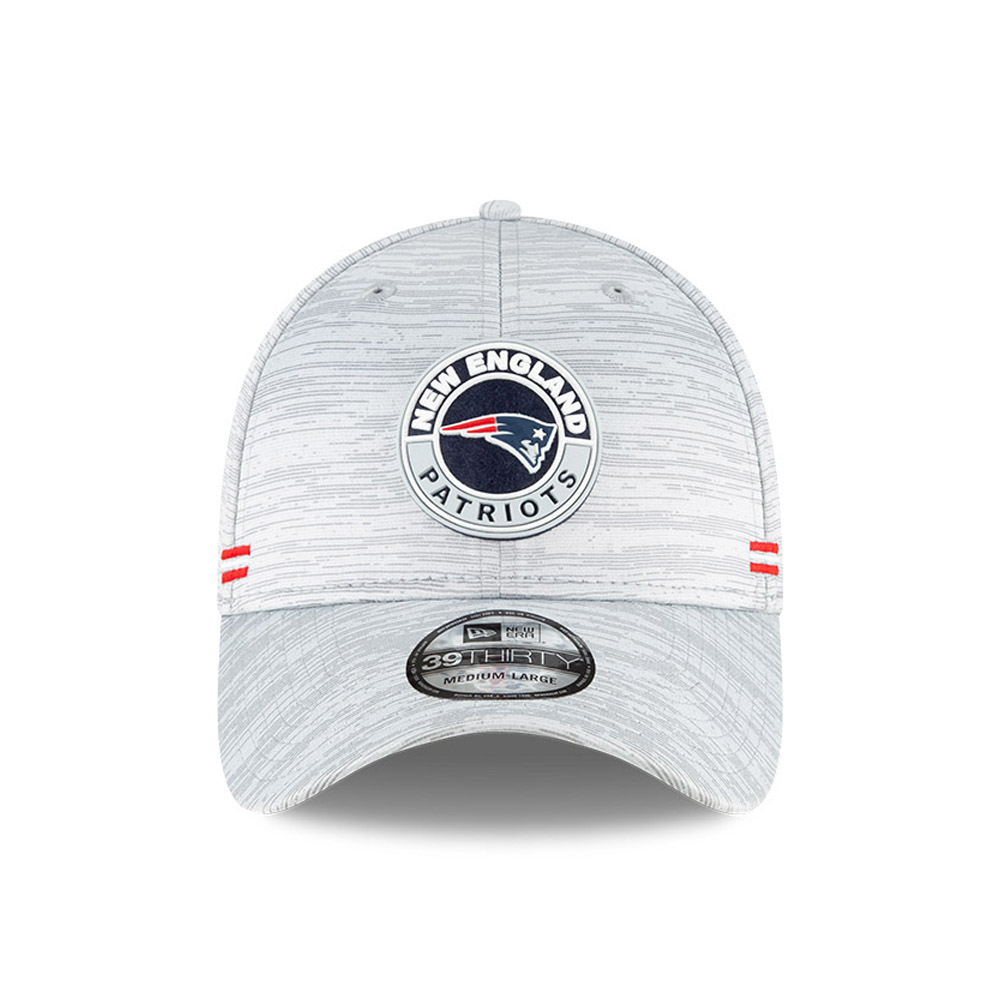 New England Patriots Sideline Grey 39THIRTY Cap
