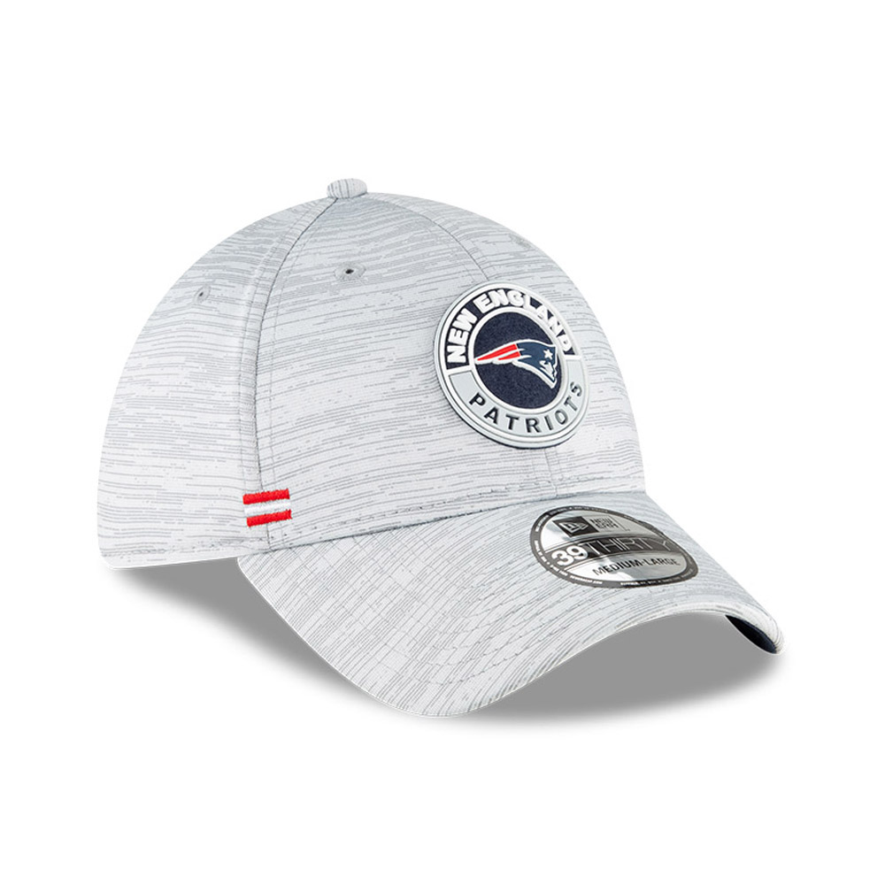 New England Patriots Sideline Grey 39THIRTY Cap